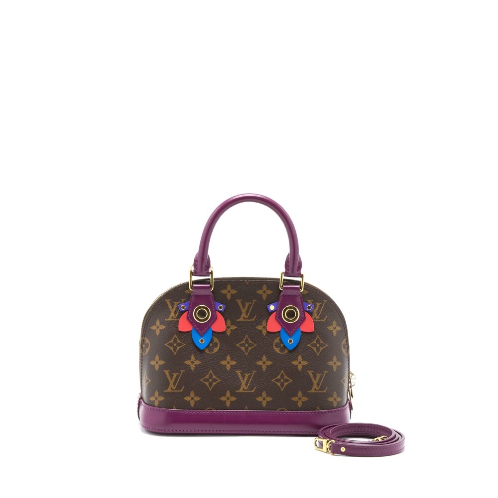 AAA Replica Louis Vuitton LV ALMA BB LIMITED EDITION MONOGRAM CANVAS MULTICOLOUR GHW