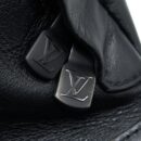 AAA Replica Louis Vuitton LV DISCOVERY BUMBAG PM MONOGRAM SHADOW CALFSKIN BLACK/BLACK HARDWARE