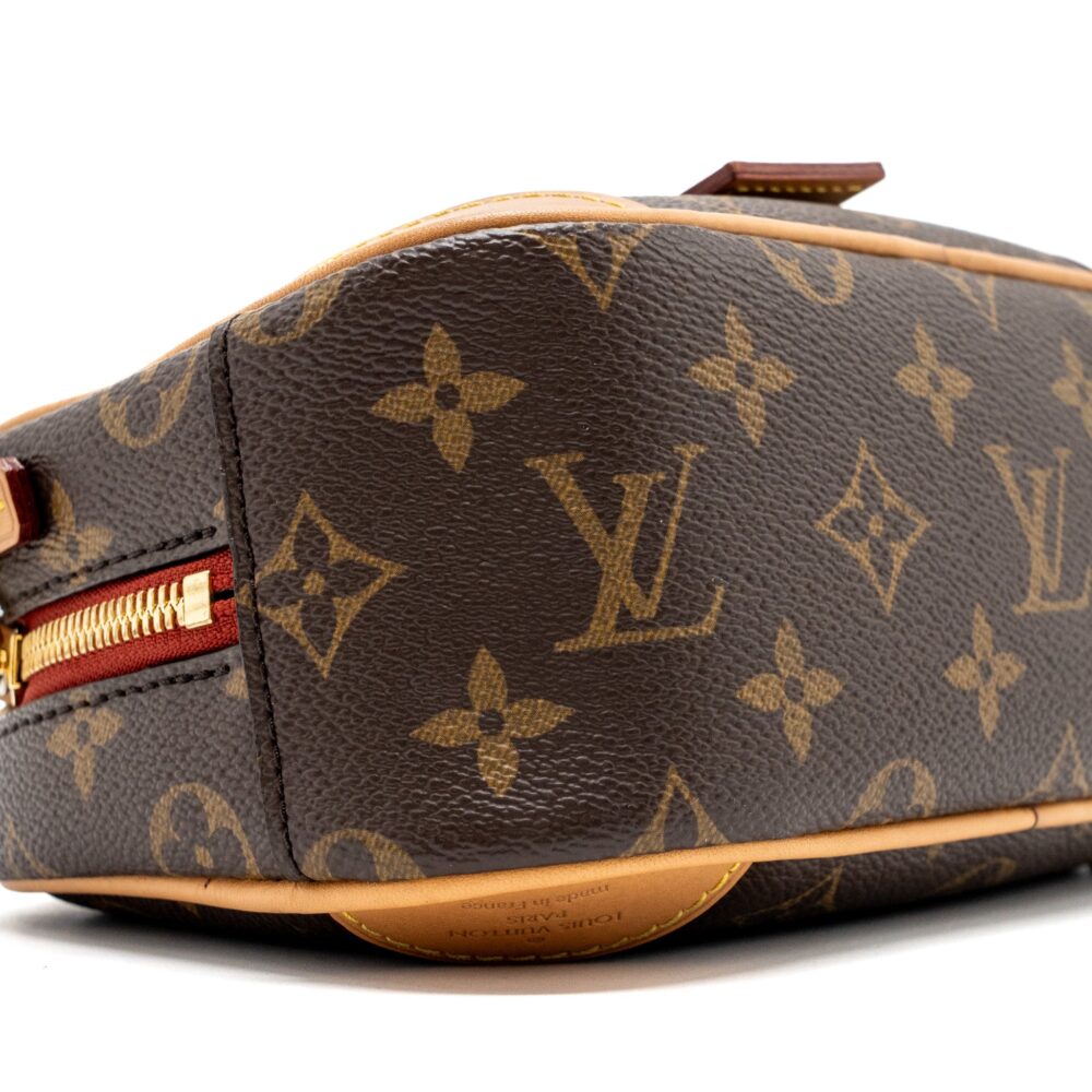 AAA Replica Louis Vuitton LV MINI DEAUVILLE SHOULDER BAG MONOGRAM CANVAS GHW