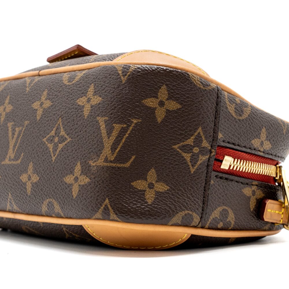 AAA Replica Louis Vuitton LV MINI DEAUVILLE SHOULDER BAG MONOGRAM CANVAS GHW