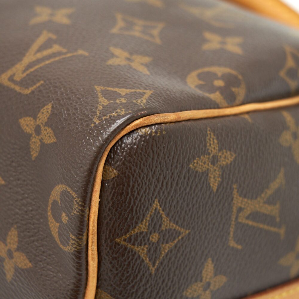 AAA Replica Louis Vuitton LV SPEEDY25 WITH STRAP MONOGRAM CANVAS