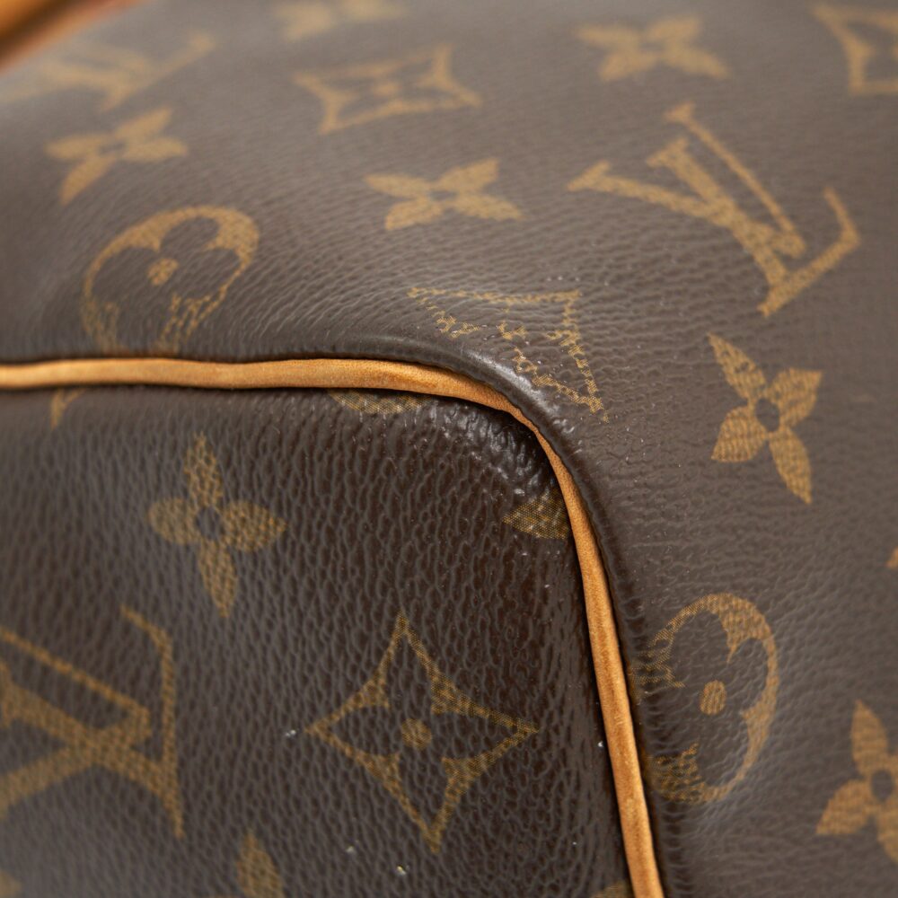 AAA Replica Louis Vuitton LV SPEEDY25 WITH STRAP MONOGRAM CANVAS