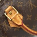 AAA Replica Louis Vuitton LV SPEEDY25 WITH STRAP MONOGRAM CANVAS