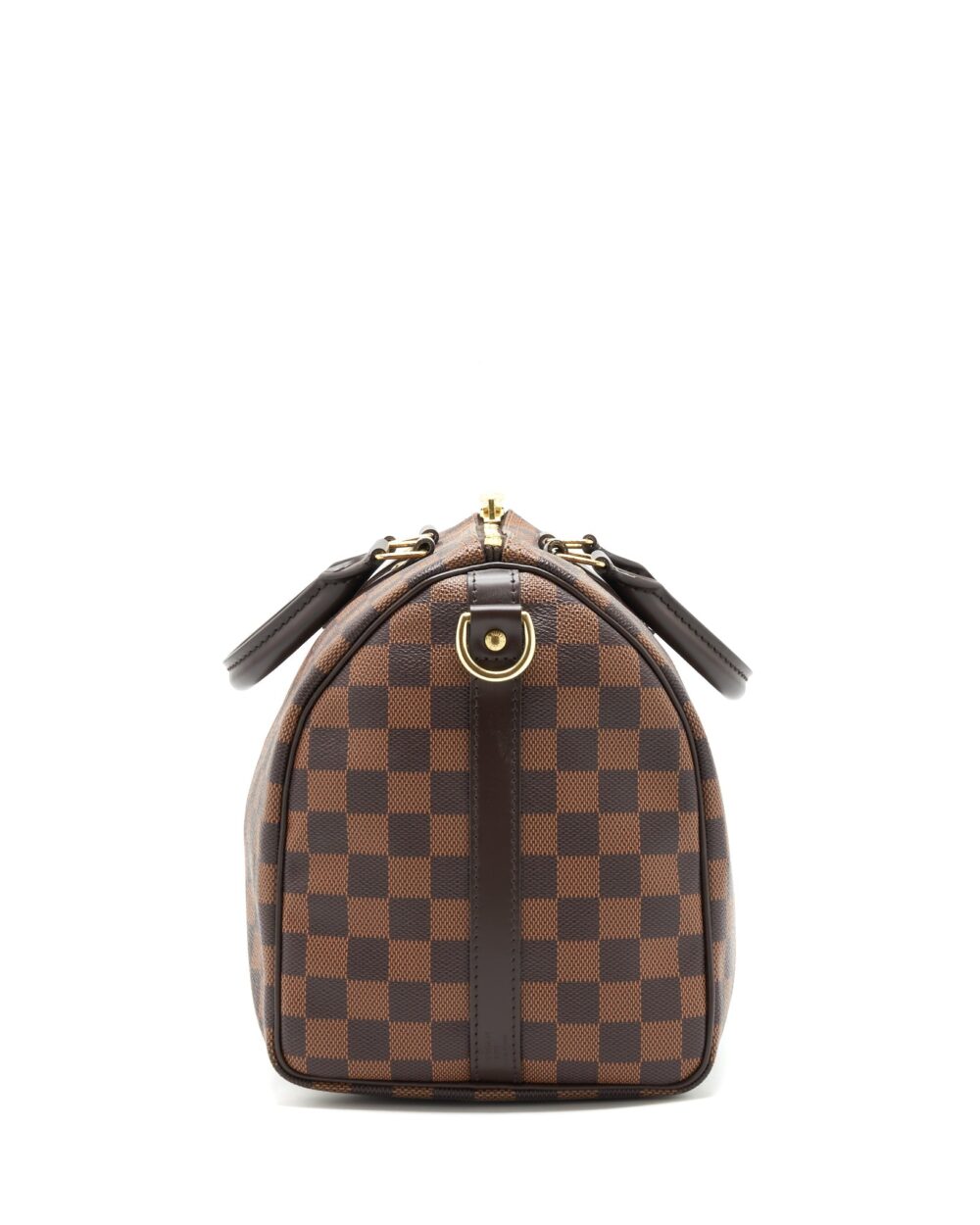 AAA Replica Louis Vuitton LV SPEEDY 30 DAMIER EBENE GHW