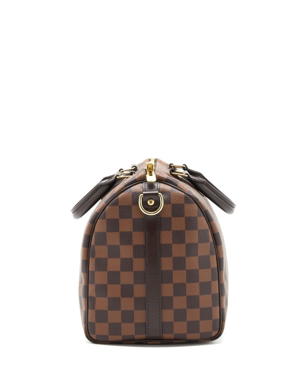 AAA Replica Louis Vuitton LV SPEEDY 30 DAMIER EBENE GHW
