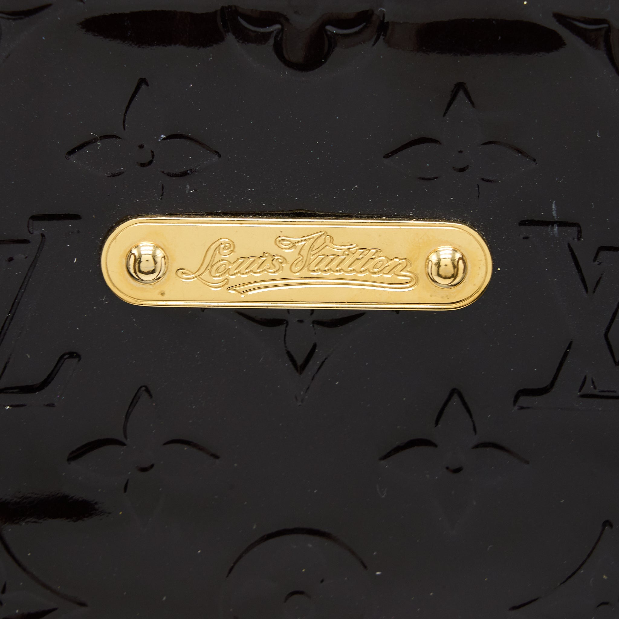 AAA Replica Louis Vuitton LV VERNIS BELLEVUE GM BAG PATENT AMARANTE GHW