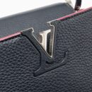 AAA Replica Louis Vuitton LV CAPUCINES BB TAURILLON NAVY SHW