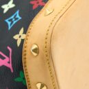 AAA Replica Louis Vuitton LV ALMA BAG MONOGRAM CANVAS MULTICOLOUR/ BLACK GHW