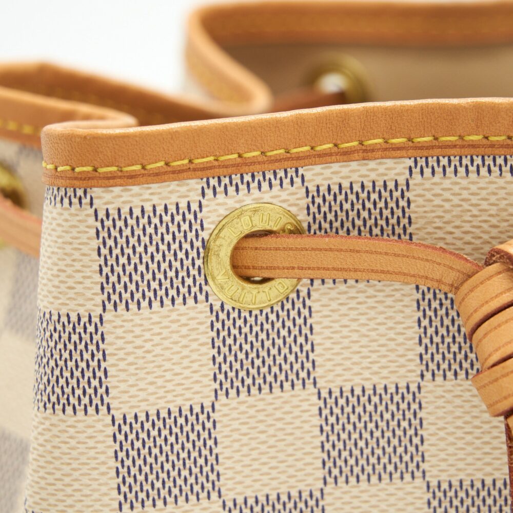 AAA Replica Louis Vuitton LV NEO NOE BB DAMIER AZUR CANVAS GHW