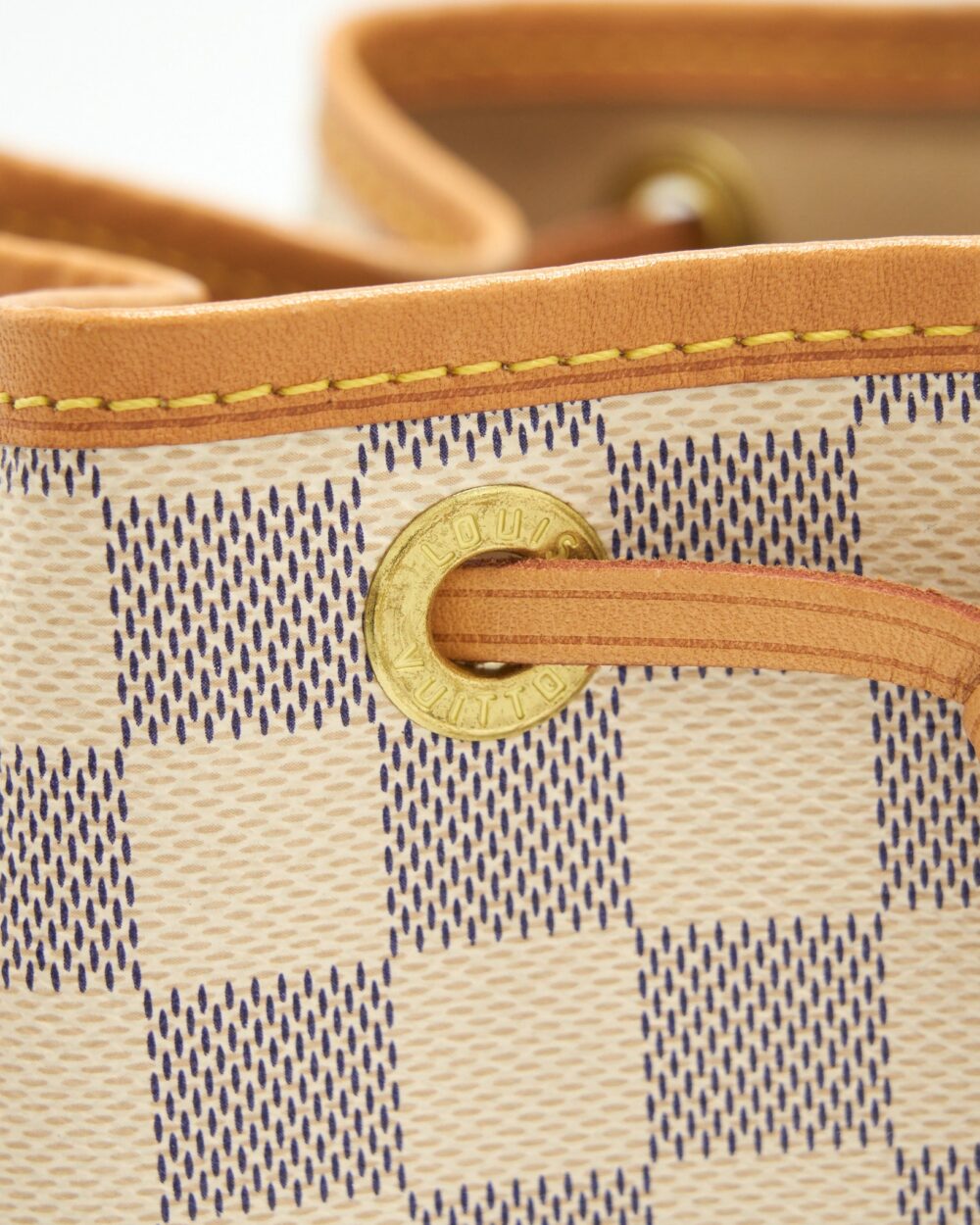 AAA Replica Louis Vuitton LV NEO NOE BB DAMIER AZUR CANVAS GHW