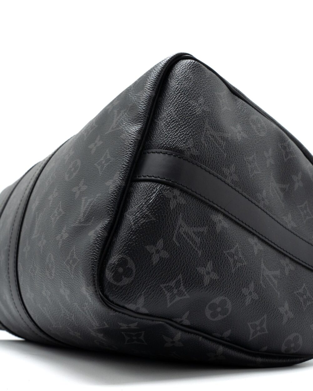 AAA Replica Louis Vuitton LV Keepall Bandoulière 45 Monogram Eclipse Canvas SHW