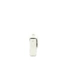 AAA Replica Louis Vuitton LV SCARECROW PRINTED FLAP BAG CALFSKIN WHITE WITH WHITE HARDWARE