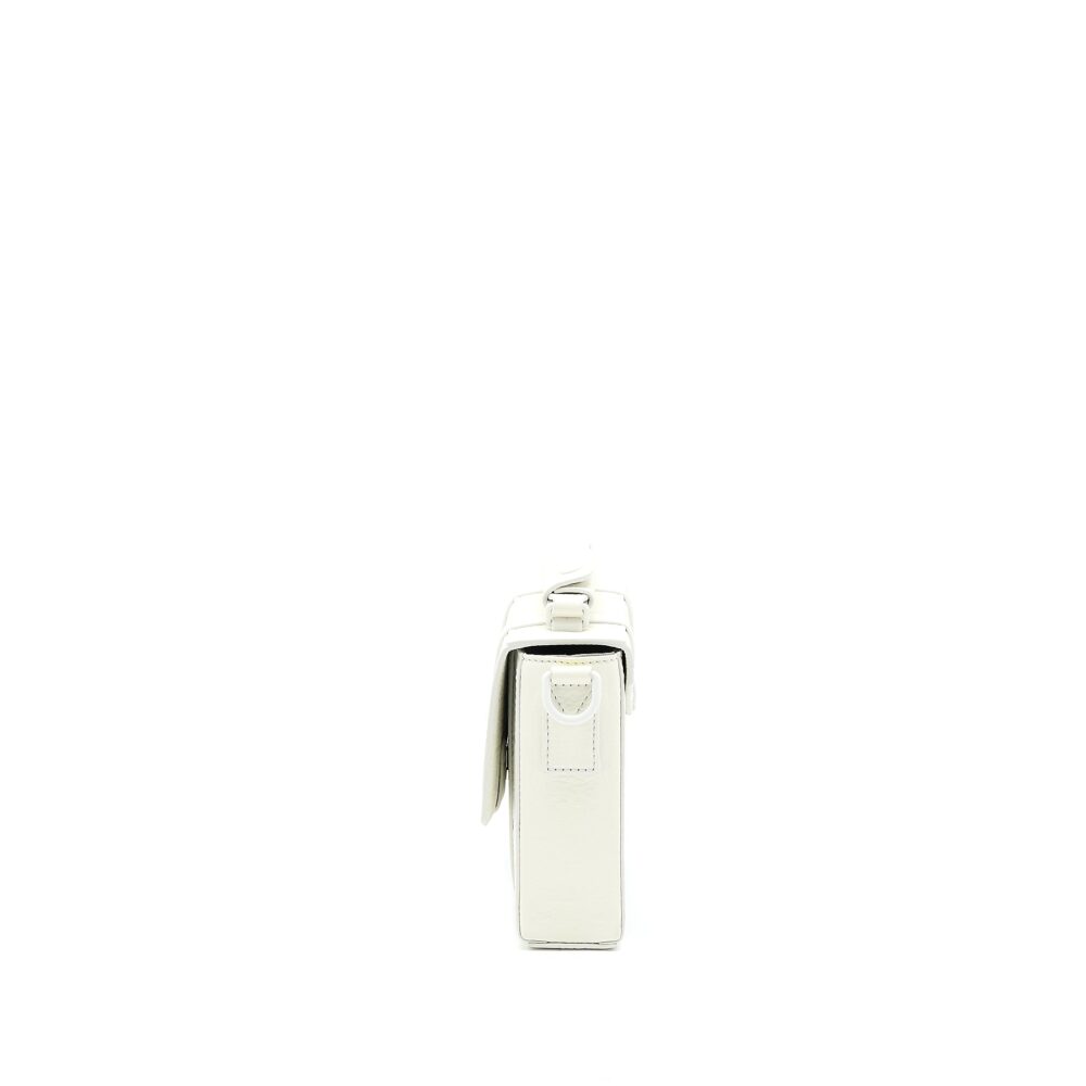 AAA Replica Louis Vuitton LV SCARECROW PRINTED FLAP BAG CALFSKIN WHITE WITH WHITE HARDWARE