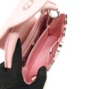 AAA Replica Louis Vuitton LV CAPUCINES BB IN PINK WITH RED FLORAL PATTERN