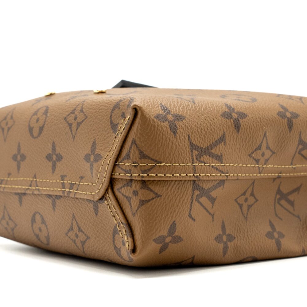 AAA Replica Louis Vuitton LV ATLANTIS BB MONOGRAM REVERSE CANVAS GHW (NEW VERSION)
