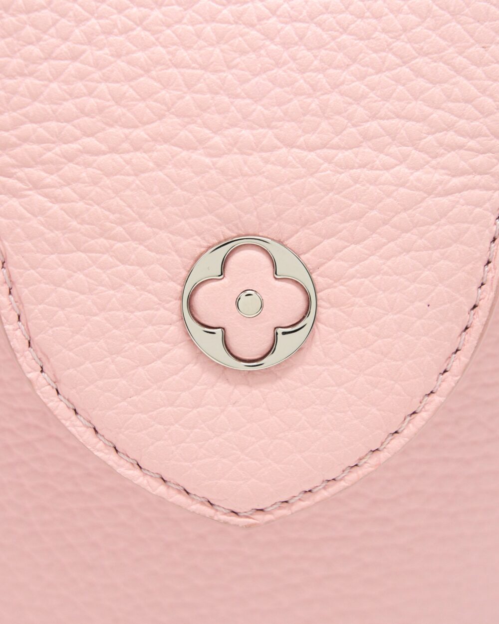 AAA Replica Louis Vuitton LV CAPUCINES BB IN PINK WITH RED FLORAL PATTERN