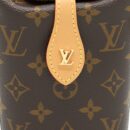 AAA Replica Louis Vuitton LV FOLD ME POUCH MONOGRAM CANVAS GHW