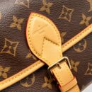 AAA Replica Louis Vuitton LV DIANE BAG WITH JACQUARD STRAP MONOGRAM CANVAS GHW