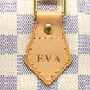 AAA Replica Louis Vuitton LV SPEEDY 25 DAMIER AZUR CANVAS GHW