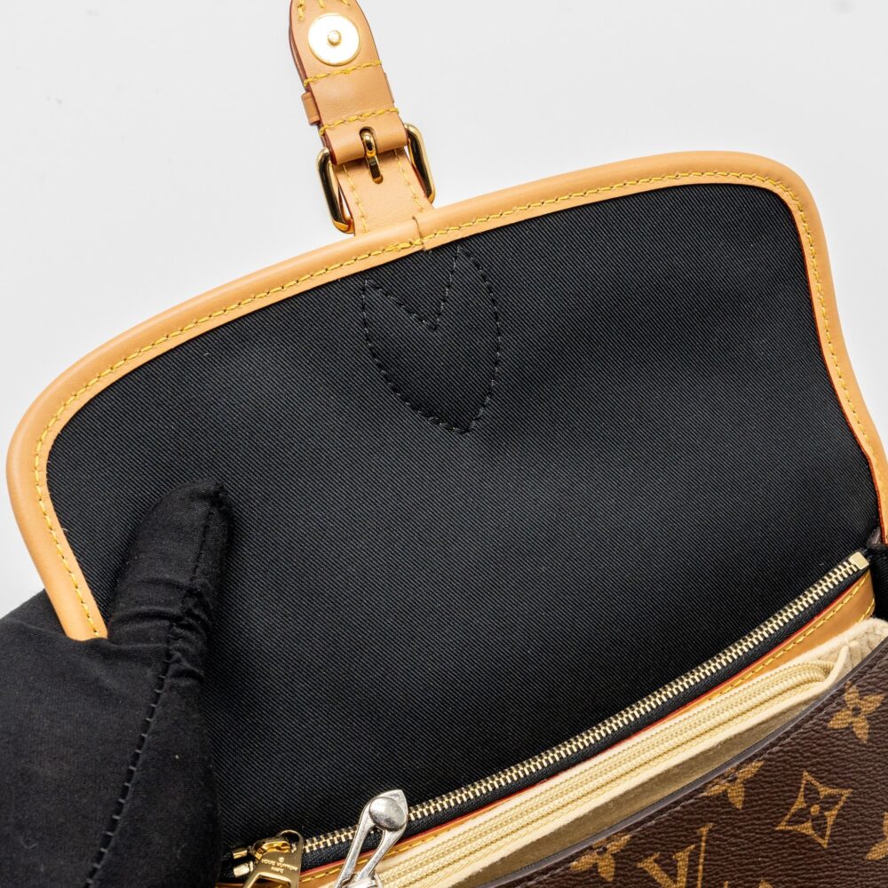 AAA Replica Louis Vuitton LV DIANE BAG WITH JACQUARD STRAP MONOGRAM CANVAS GHW