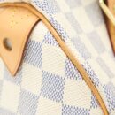 AAA Replica Louis Vuitton LV SPEEDY 25 DAMIER AZUR CANVAS GHW