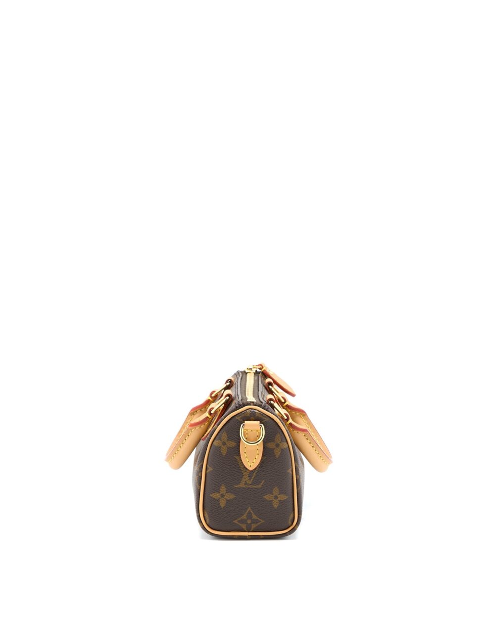 AAA Replica Louis Vuitton LV NEW VERSION NANO SPEEDY MONOGRAM CANVAS GHW