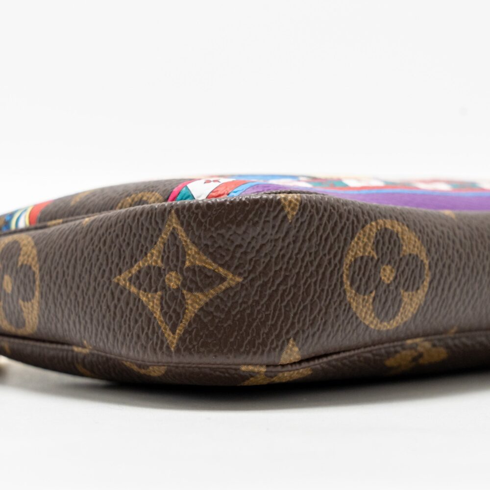 AAA Replica Louis Vuitton LV 2020 MINI POCHETTE 2020 CHRISTMAS ANIMATION BUMPER CARS MONOGRAM CANVAS GHW