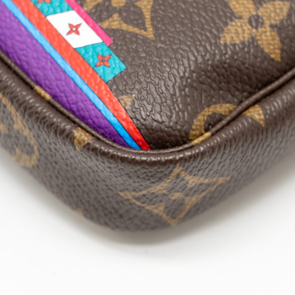 AAA Replica Louis Vuitton LV 2020 MINI POCHETTE 2020 CHRISTMAS ANIMATION BUMPER CARS MONOGRAM CANVAS GHW