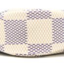 AAA Replica Louis Vuitton LV MINI POCHETTE ACCESSORIES DAMIER AZUR CANVAS GHW
