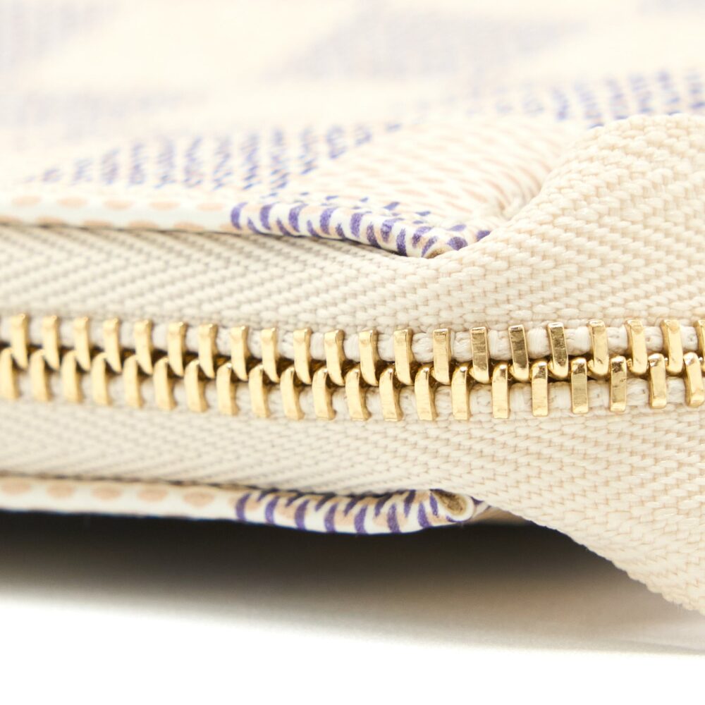 AAA Replica Louis Vuitton LV MINI POCHETTE ACCESSORIES DAMIER AZUR CANVAS GHW