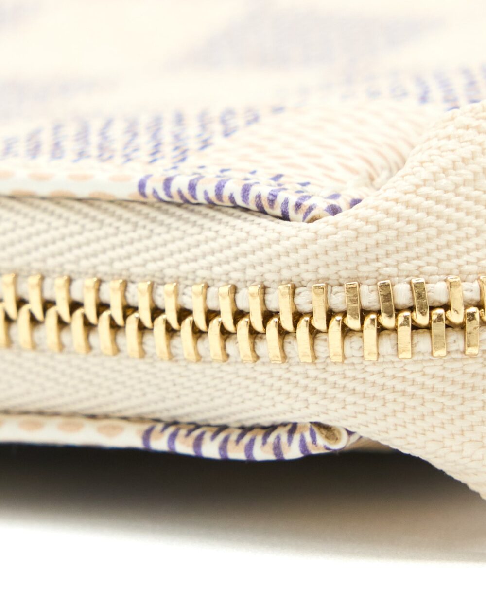 AAA Replica Louis Vuitton LV MINI POCHETTE ACCESSORIES DAMIER AZUR CANVAS GHW