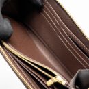 AAA Replica Louis Vuitton LV ZIPPY ORGANIZER MONOGRAM CANVAS DAMIER EBENE GHW