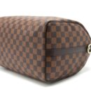 AAA Replica Louis Vuitton LV SPEEDY 30 DAMIER EBENE GHW