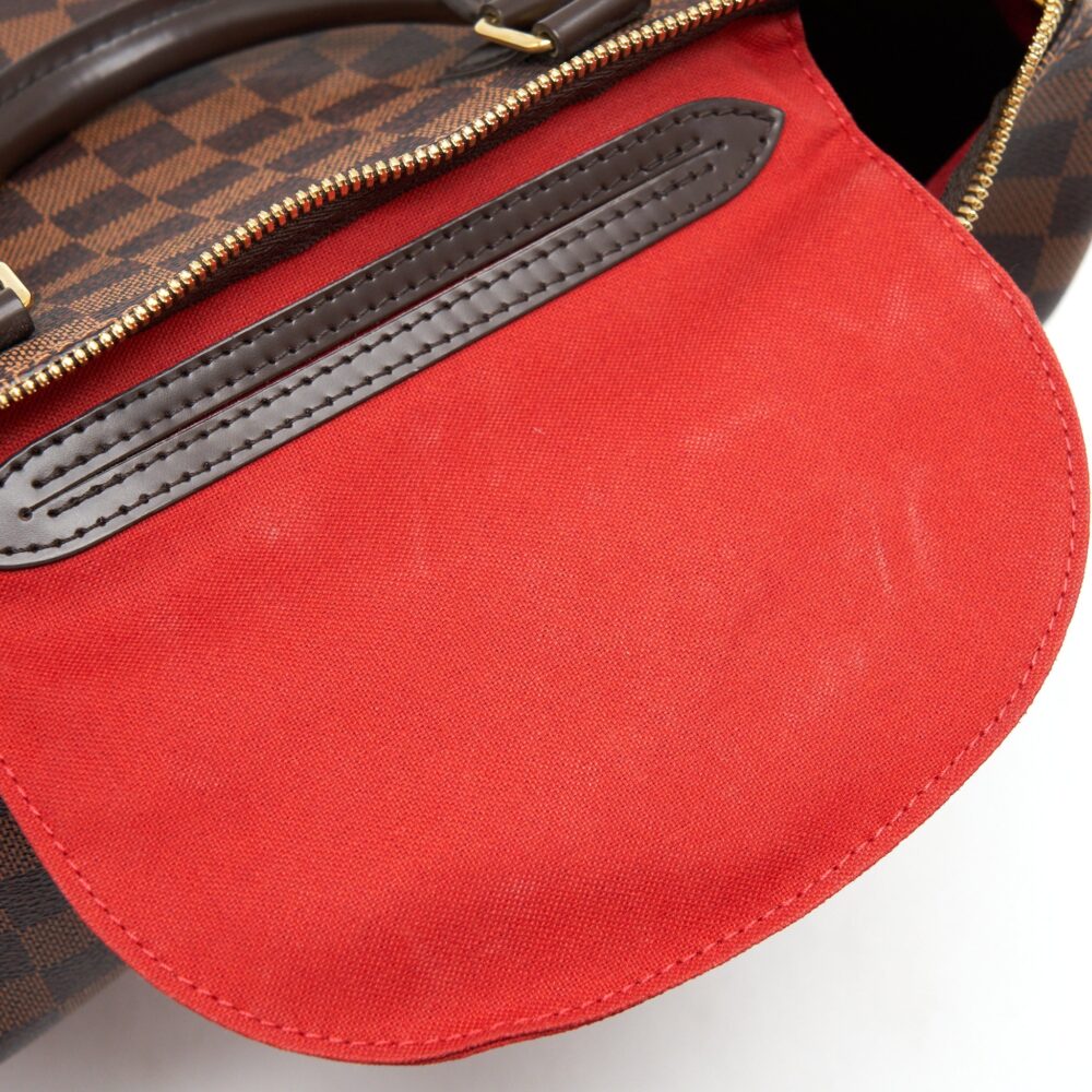 AAA Replica Louis Vuitton LV SPEEDY 30 DAMIER EBENE GHW