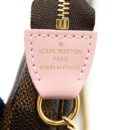 AAA Replica Louis Vuitton LV MINI POCHETTE ACCESSORIES LIMITED VIVIENNE HOLIDAYS DAMIER EBENE CANVAS GHW