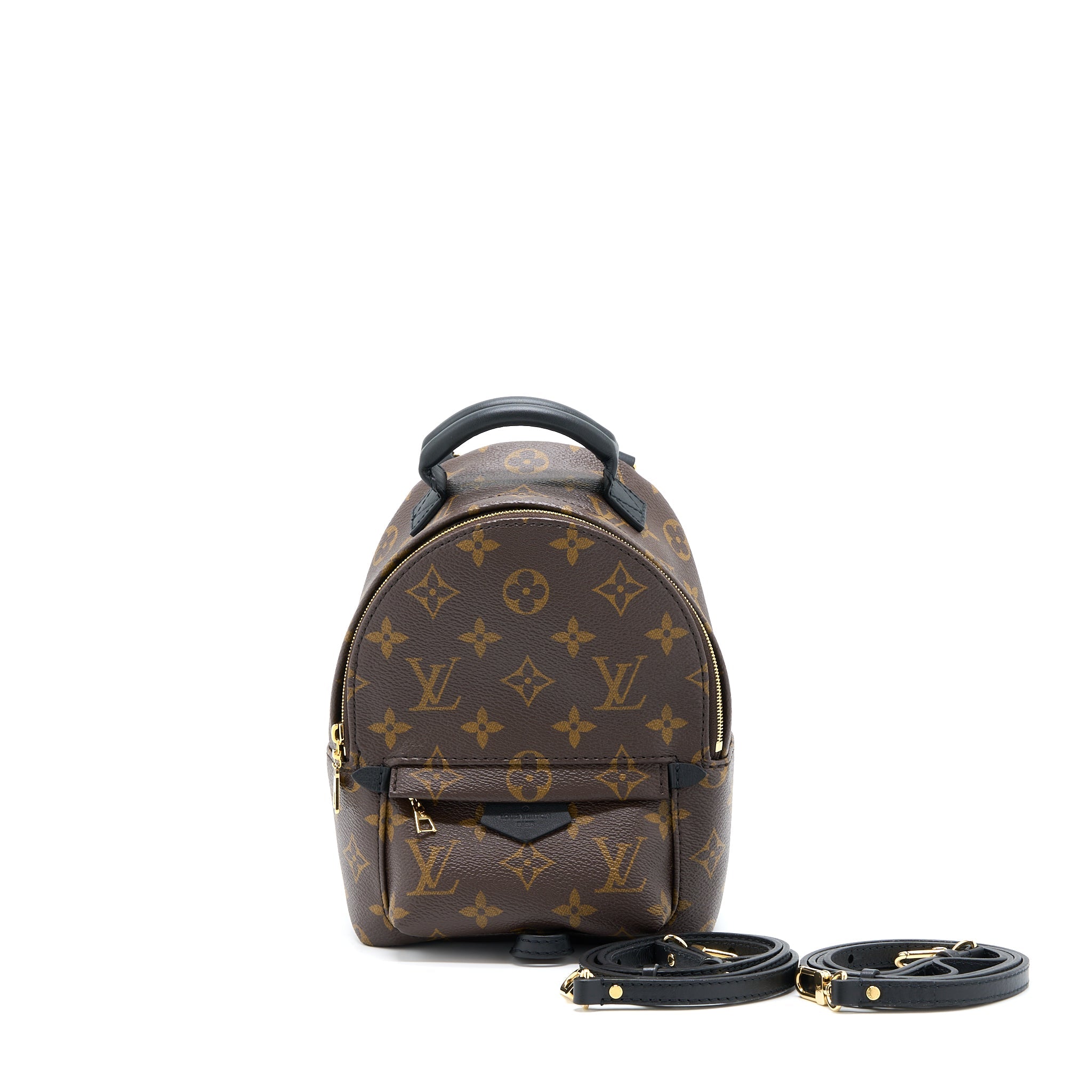 AAA Replica Louis Vuitton LV PALM SPRINGS MINI BACKPACK NEW VERSION MONOGRAM CANVAS GHW