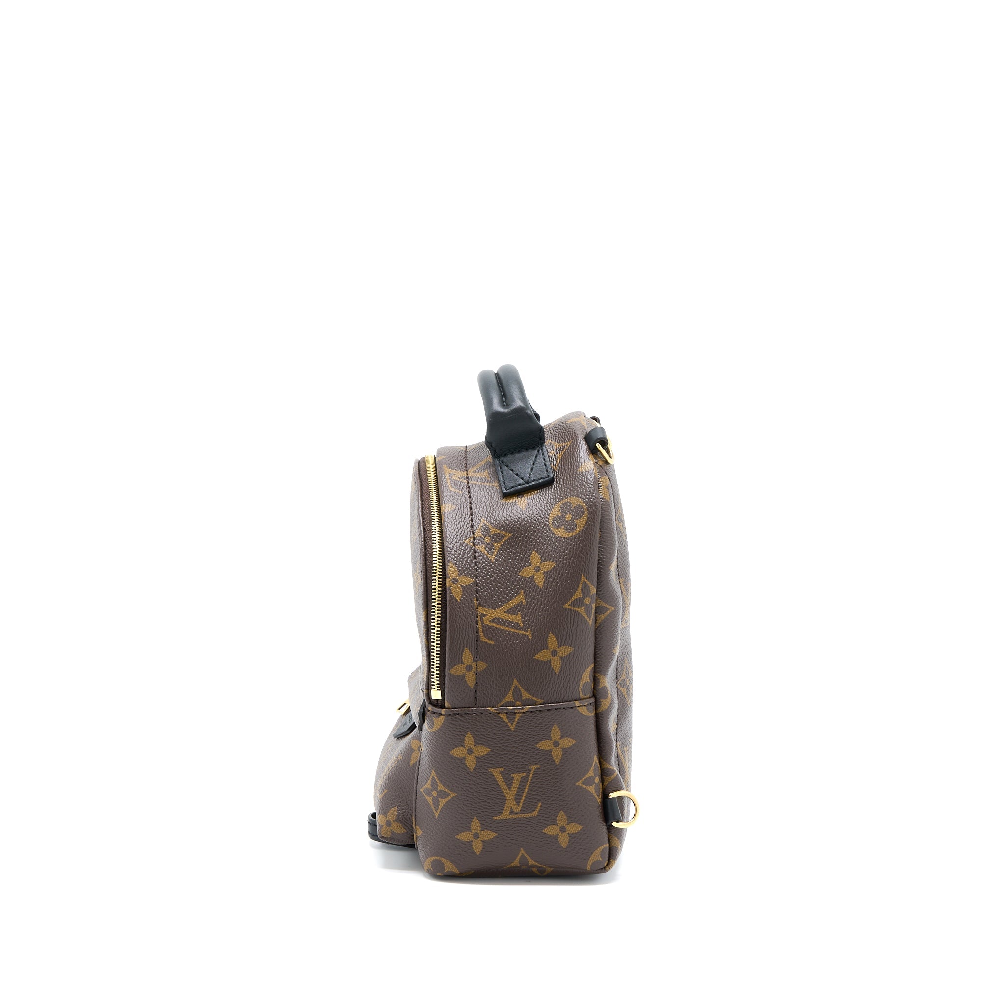 AAA Replica Louis Vuitton LV PALM SPRINGS MINI BACKPACK NEW VERSION MONOGRAM CANVAS GHW