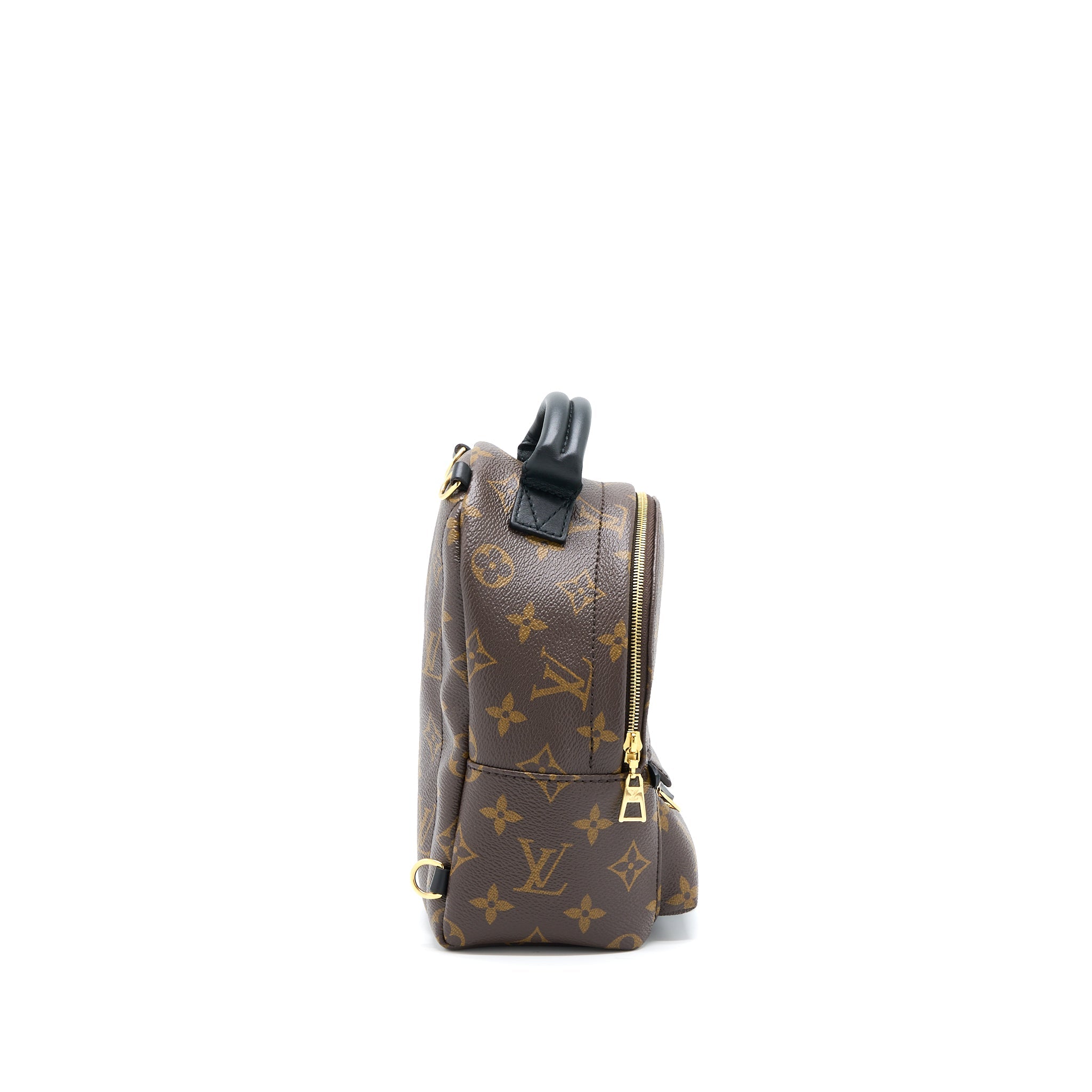 AAA Replica Louis Vuitton LV PALM SPRINGS MINI BACKPACK NEW VERSION MONOGRAM CANVAS GHW