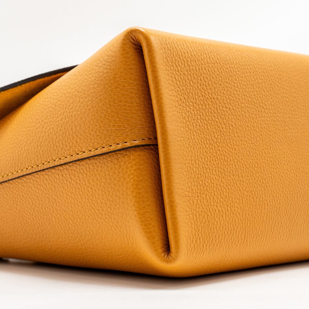 AAA Replica Louis Vuitton LV TOP HANDLE FLAP BAG CALFSKIN YELLOW GHW
