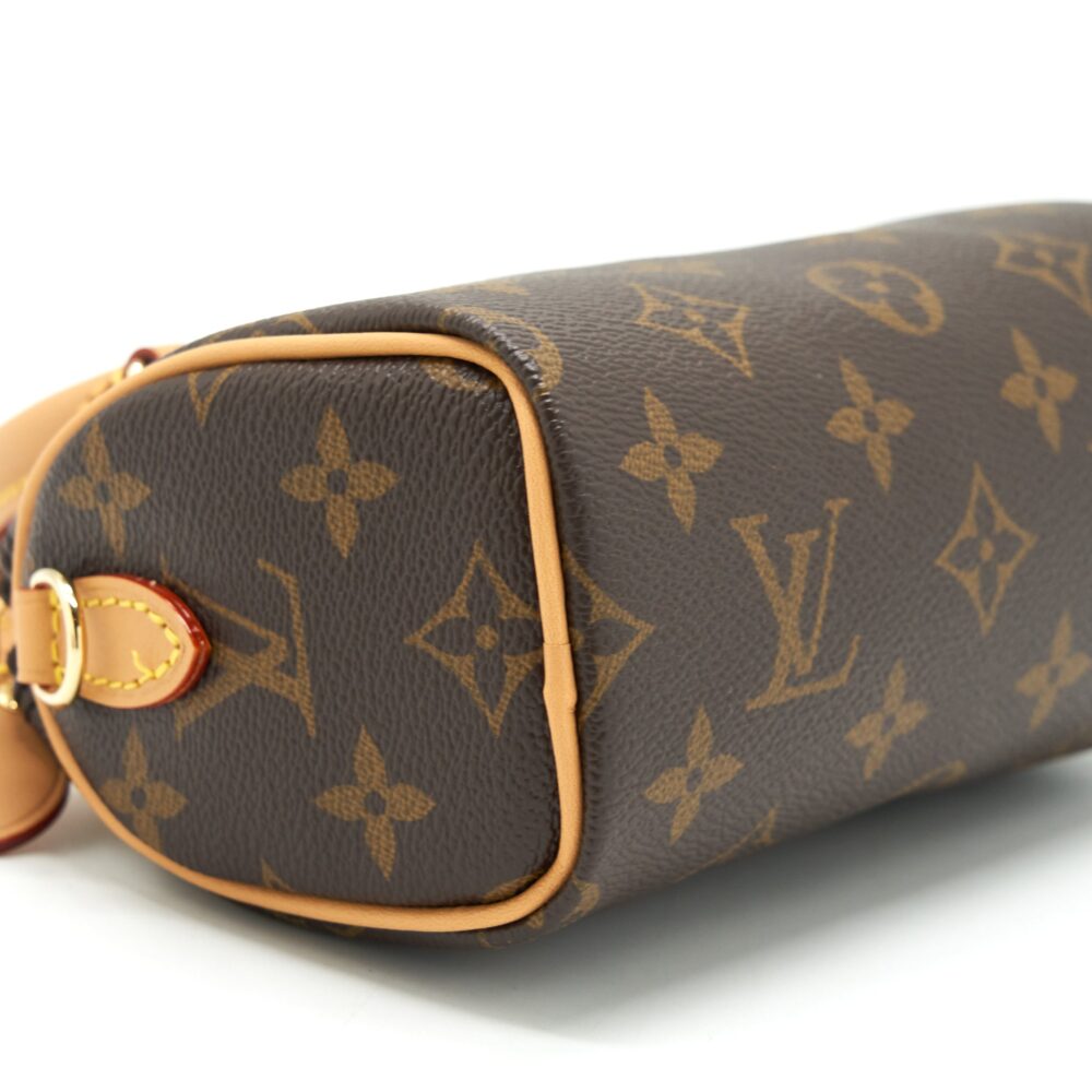 AAA Replica Louis Vuitton LV NANO SPEEDY NEW VERSION MONOGRAM CANVAS GHW
