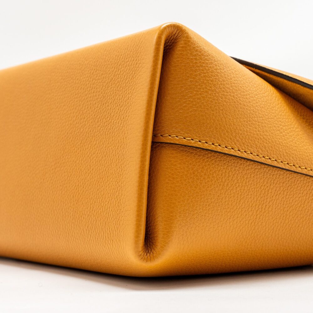 AAA Replica Louis Vuitton LV TOP HANDLE FLAP BAG CALFSKIN YELLOW GHW
