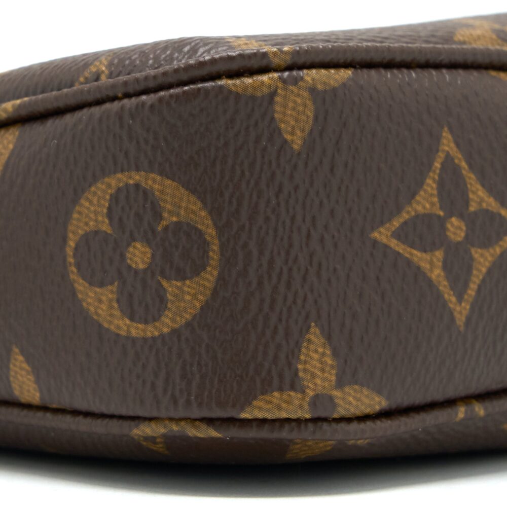 AAA Replica Louis Vuitton LV POCHETTE ACCESSORIES MONOGRAM CANVAS GHW (NEW VERSION)