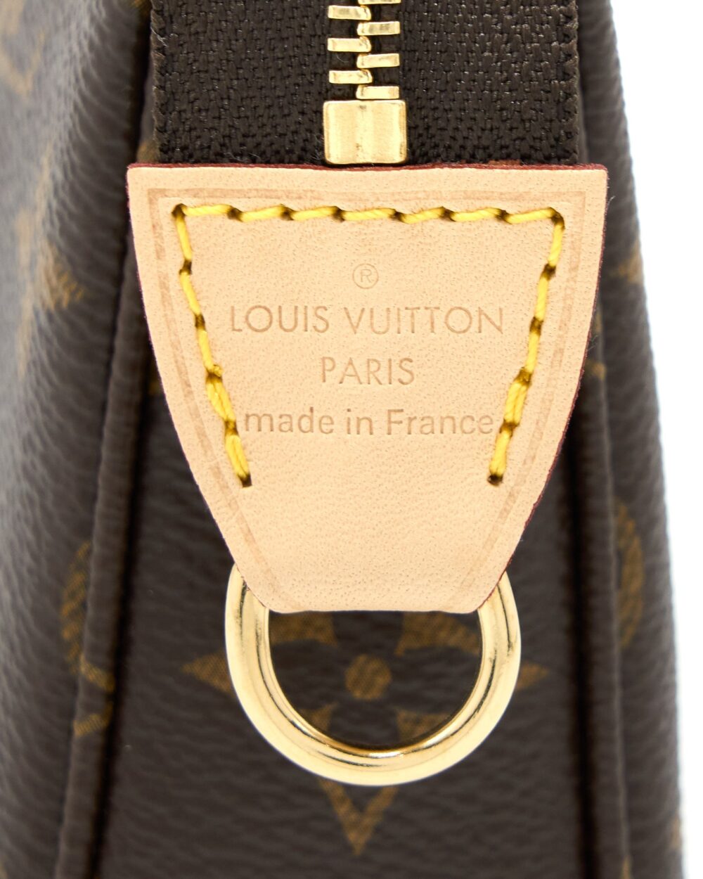 AAA Replica Louis Vuitton LV POCHETTE ACCESSORIES MONOGRAM CANVAS GHW (NEW VERSION)
