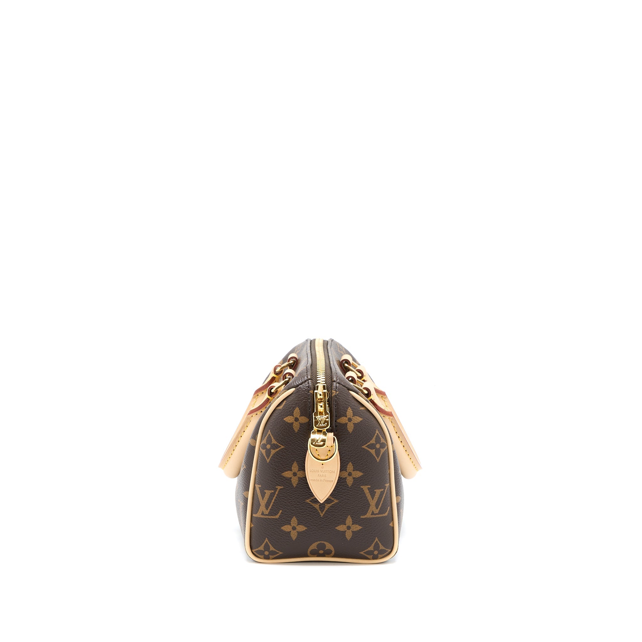 AAA Replica Louis Vuitton LV SPEEDY BANDOULIERE 20 MONOGRAM CANVAS WITH FUCHSIA STRAP