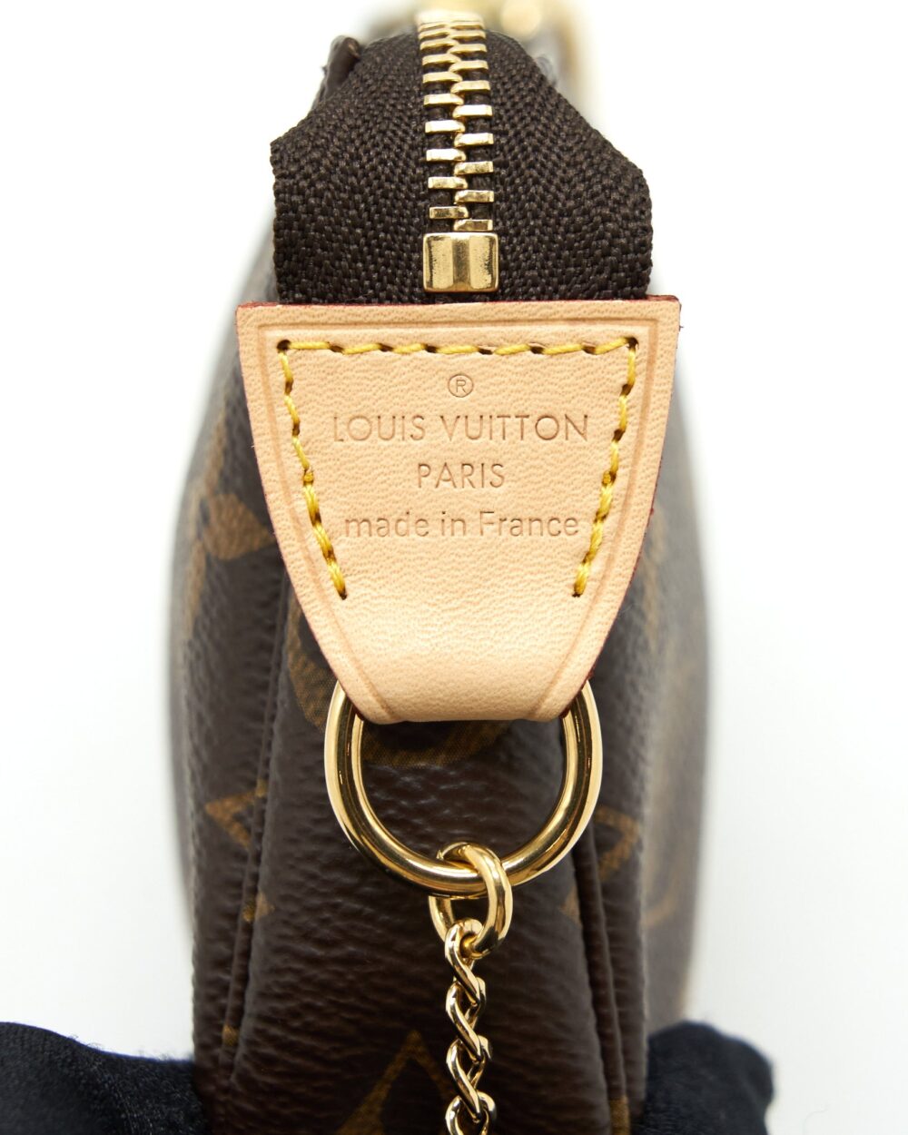 AAA Replica Louis Vuitton LV MINI POCHETTE MONOGRAM CANVAS GHW