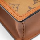 AAA Replica Louis Vuitton LV DAUPHINE CHAIN WALLET MONOGRAM REVERSE CANVAS GHW
