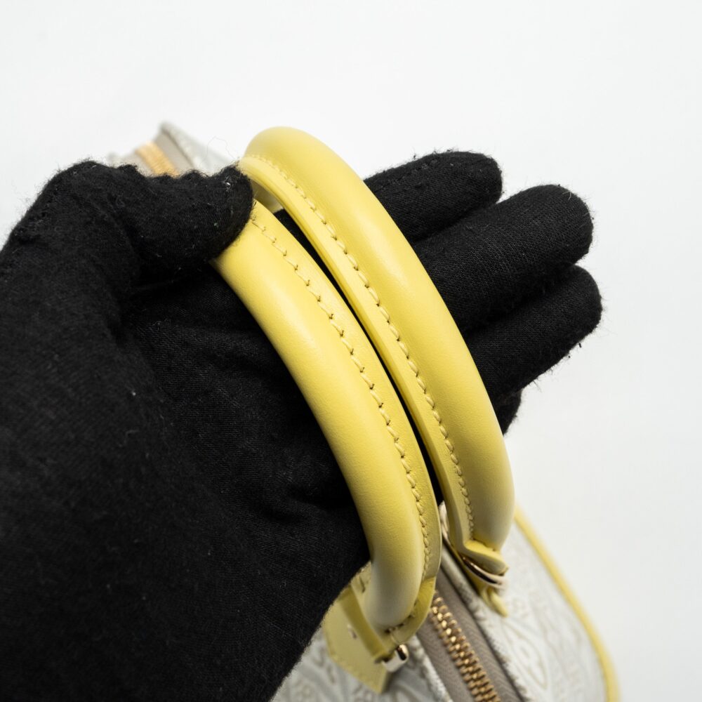 AAA Replica Louis Vuitton LV SINCE 1854 ALMA BB JAUNE GHW