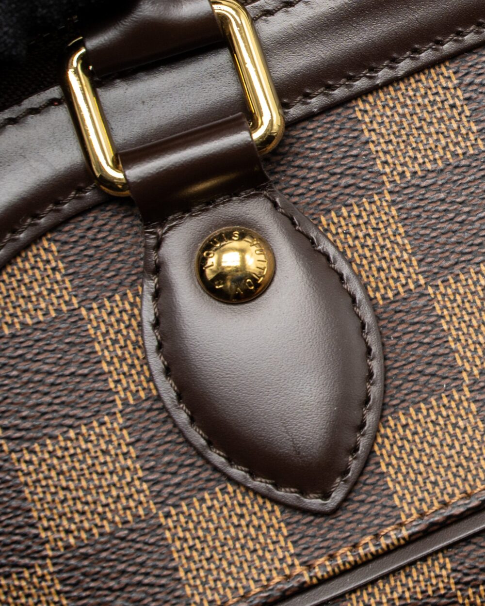 AAA Replica Louis Vuitton LV TREVI PM DAMIER EBENE CANVAS GHW