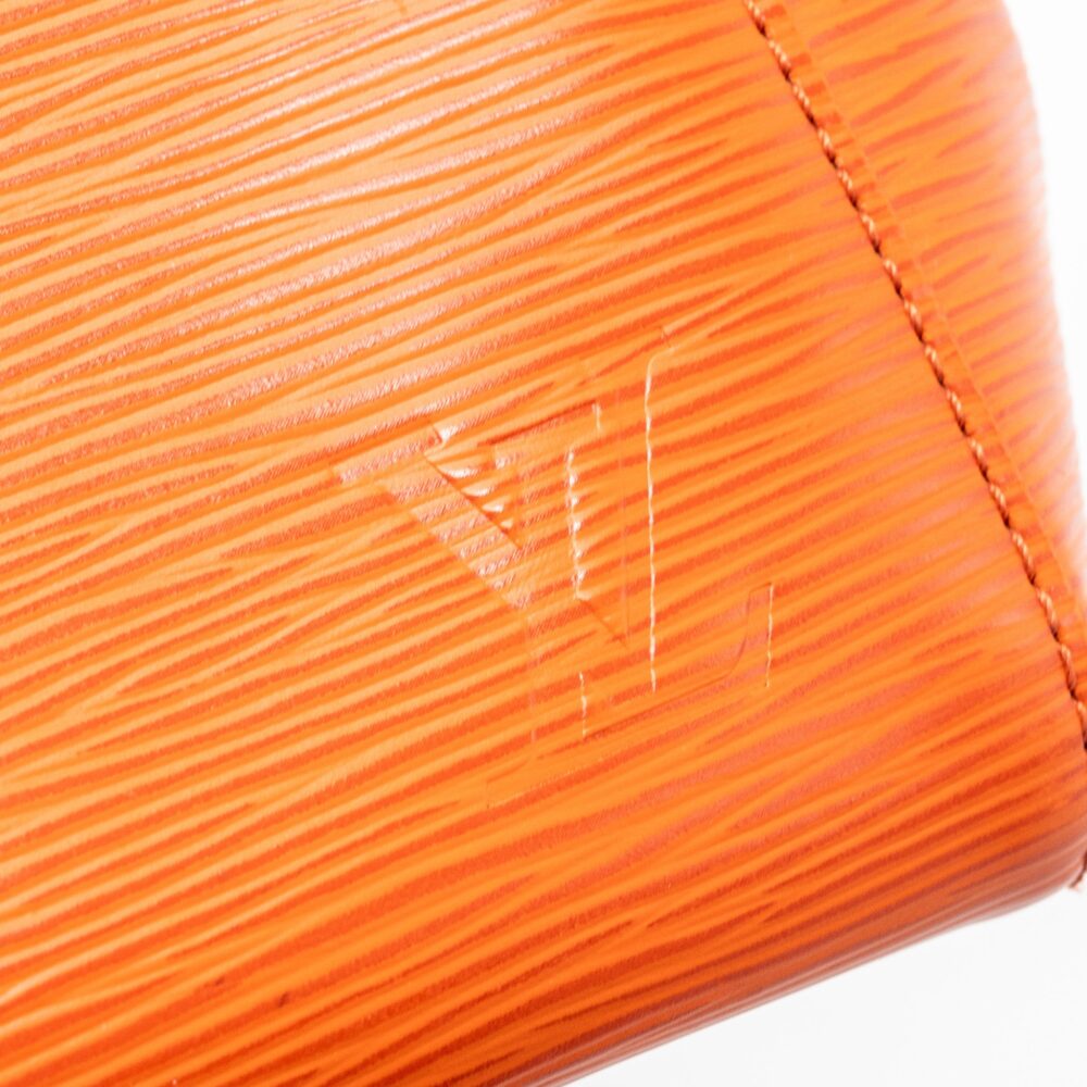 AAA Replica Louis Vuitton LV TOP HANDLE TOTE BAG EPI ORANGE SHW
