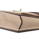 AAA Replica Louis Vuitton LV MYLOCKME CHAIN POCHETTE CALFSKIN GREIGE BEIGE GHW